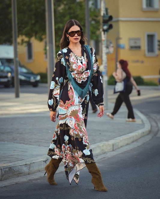 OLIVIA LONG DRESS - Vesta Donna