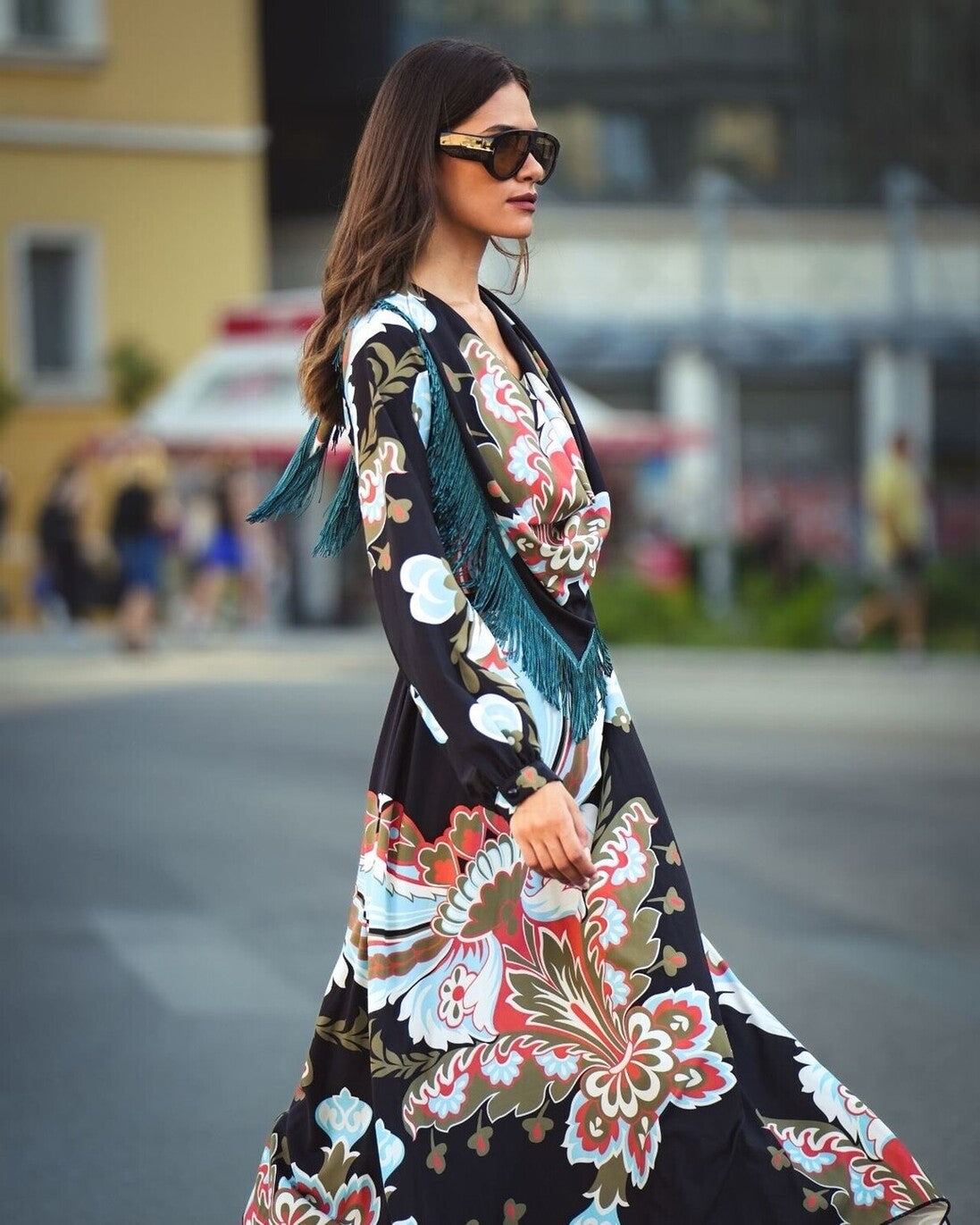 OLIVIA LONG DRESS - Vesta Donna