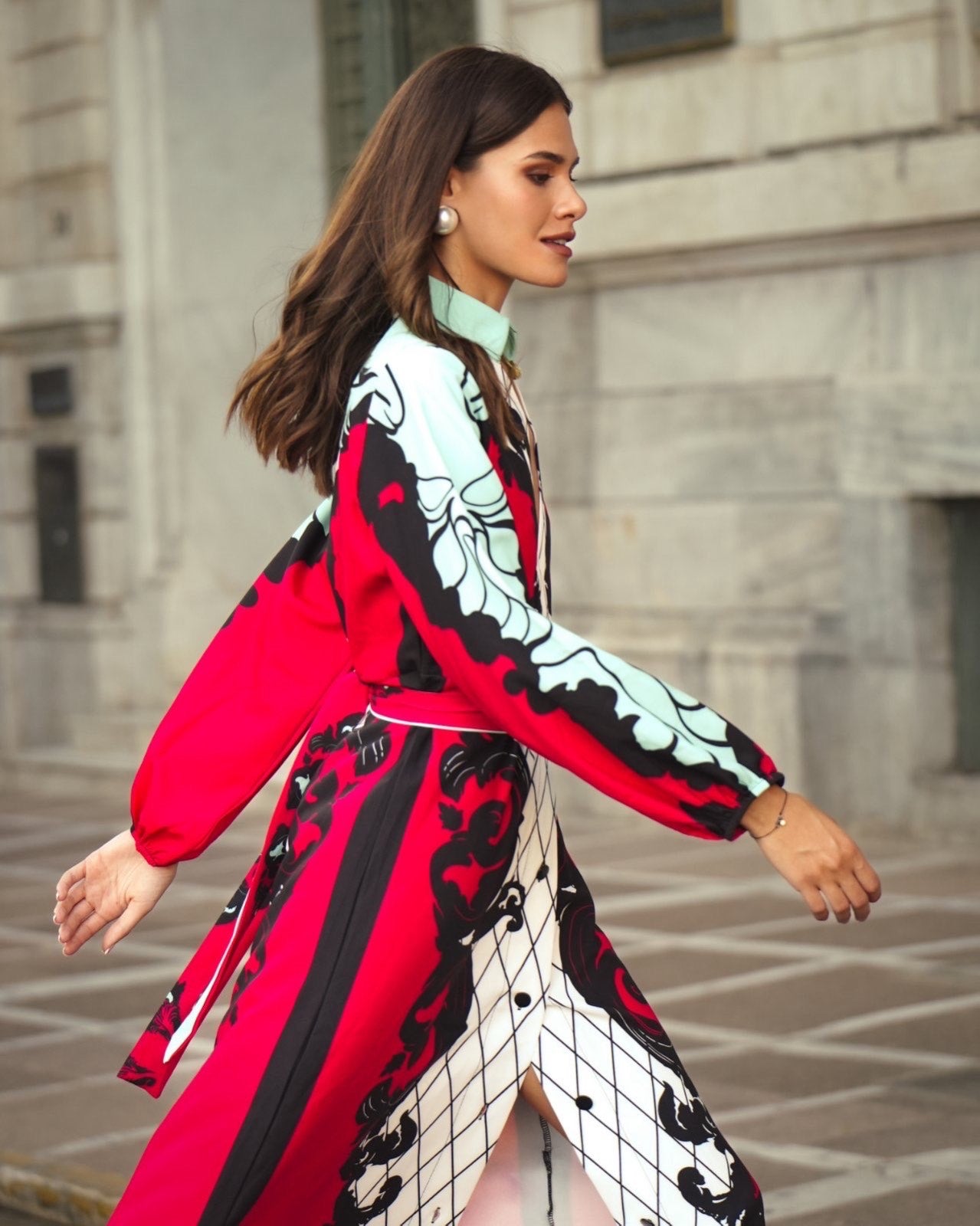 EXTRAVAGANT LONG DRESS - Vesta Donna