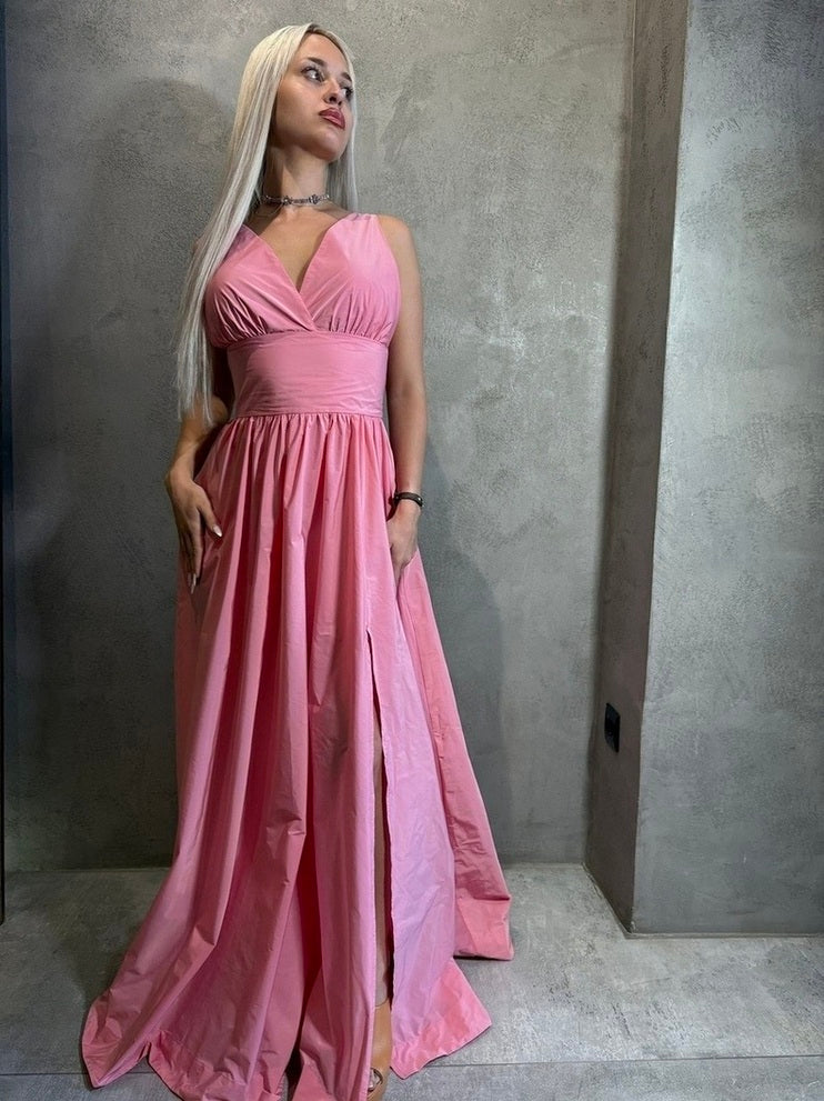 ANGELINA DRESS PINK - Vesta Donna