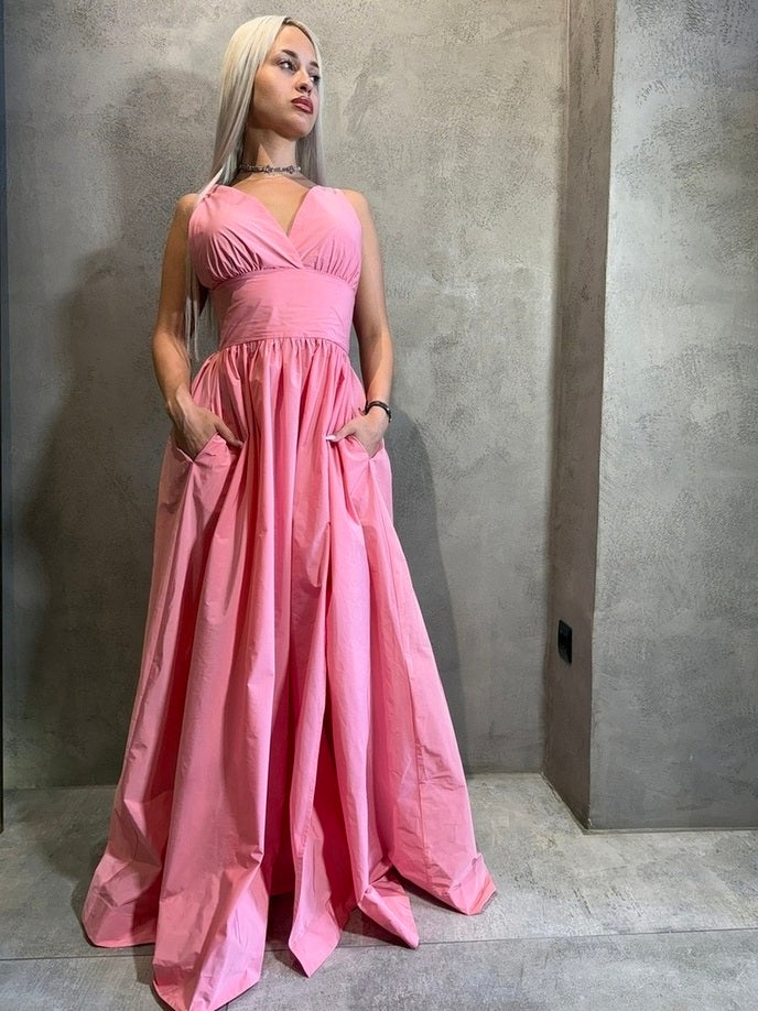 ANGELINA DRESS PINK - Vesta Donna
