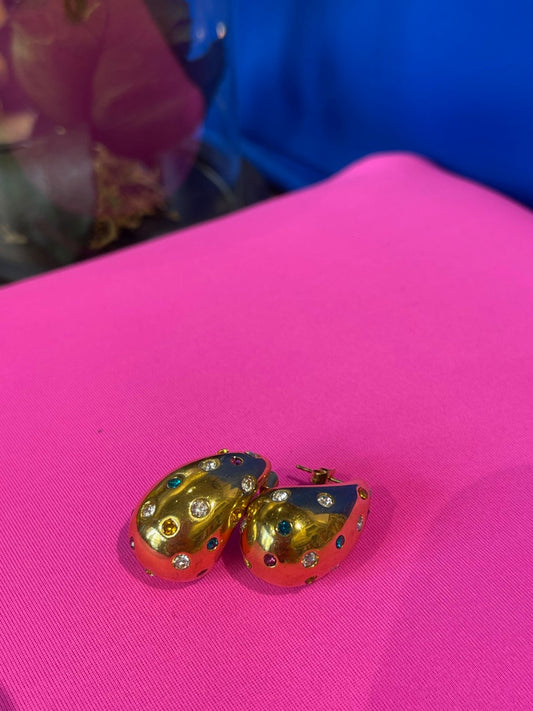 Vesta Donna ΣΚΟΥΛΑΡΙΚΙΑ ΣΤΑΓΟΝΑ ΜΕ ΠΟΛΥΧΡΩΜΑ ΣΤΡΑΣ - Vesta Donna