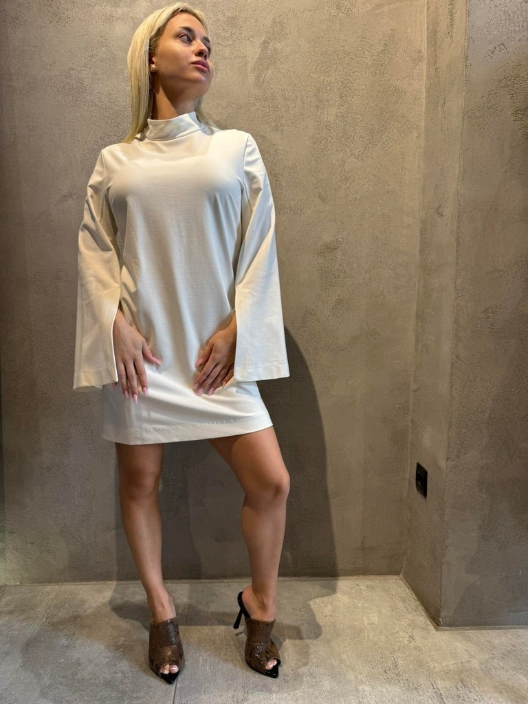 SILIA MINI DRESS ECRU