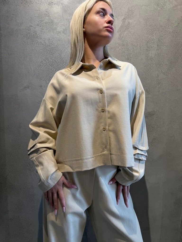 LIZZA SHIRT SAND