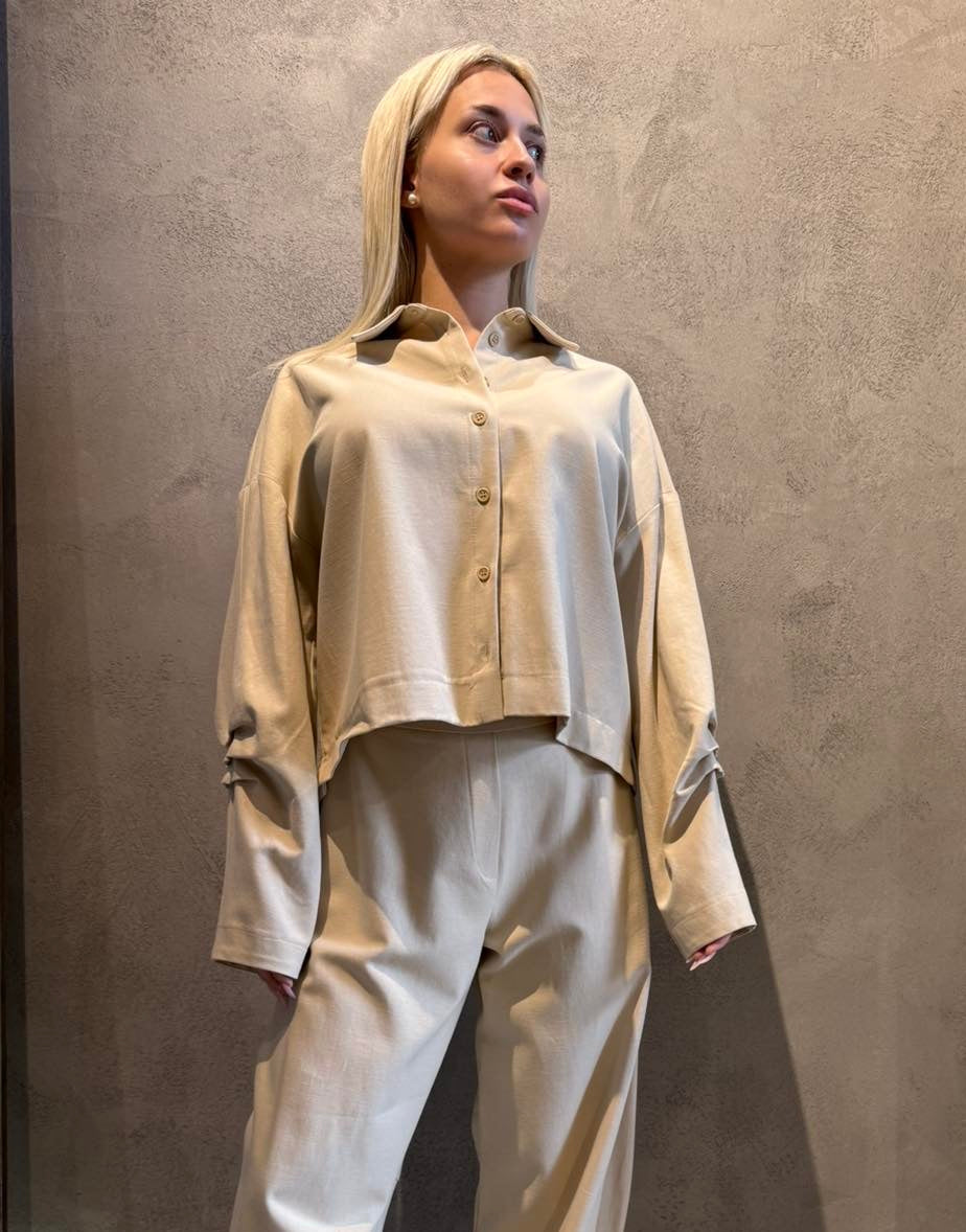 LIZZA SHIRT SAND