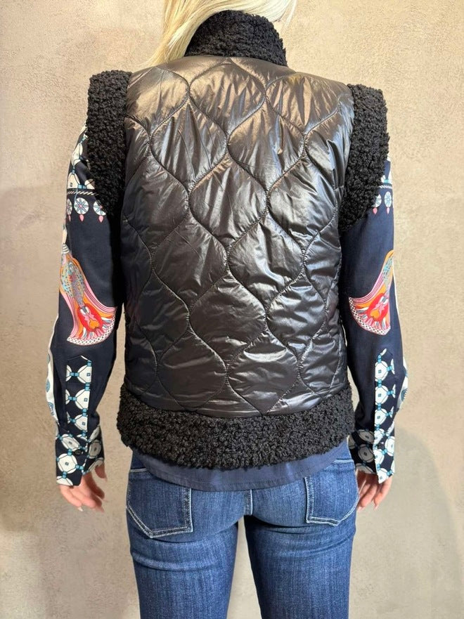 NADINE VEST BLACK