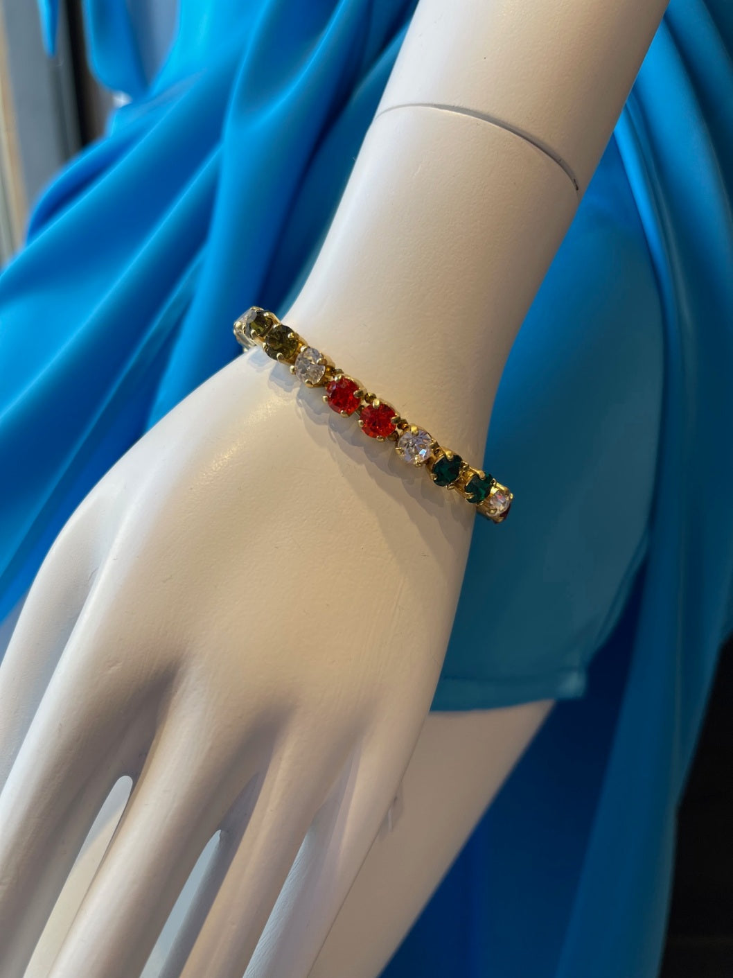 Vesta Donna ΒΡΑΧΙΟΛΙ ΜΕ ΠΟΛΥΧΡΩΜΑ ΣΤΡΑΣ - Vesta Donna