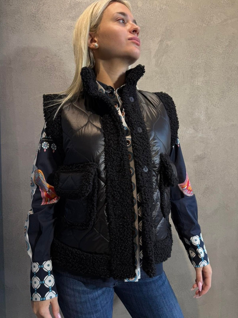 NADINE VEST BLACK