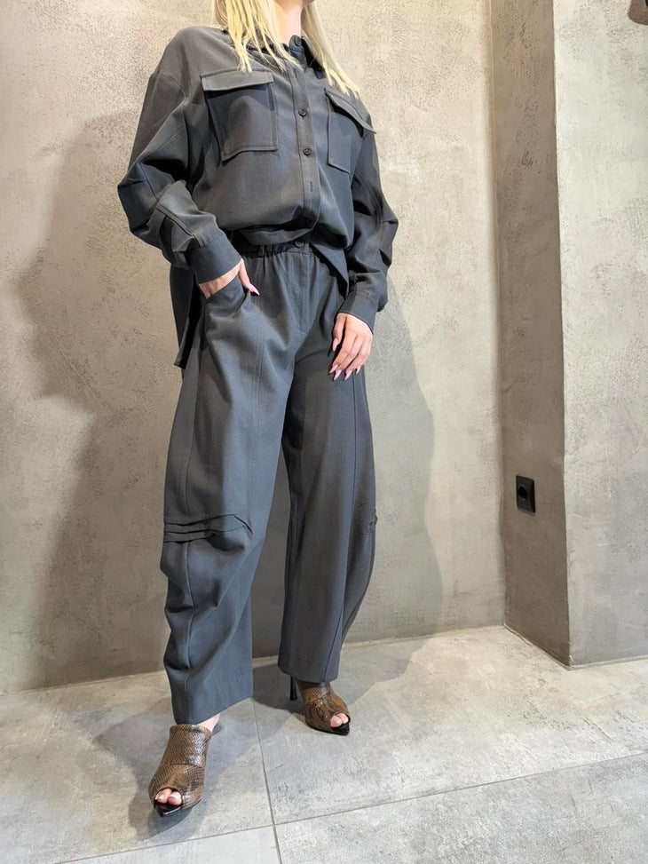 LIZZA PANTS GREY