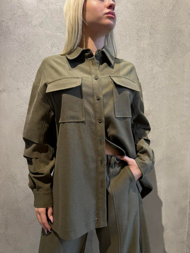 KRISTA SHIRT KHAKI