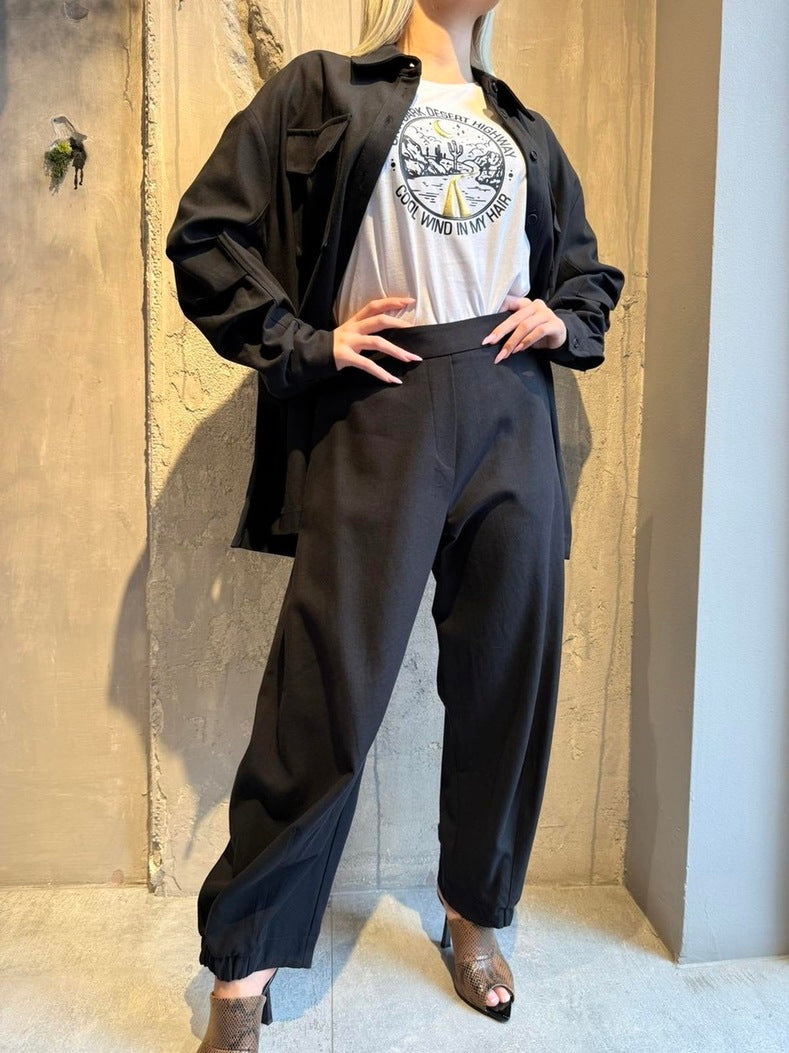 KRISTA PANTS BLACK - Vesta Donna