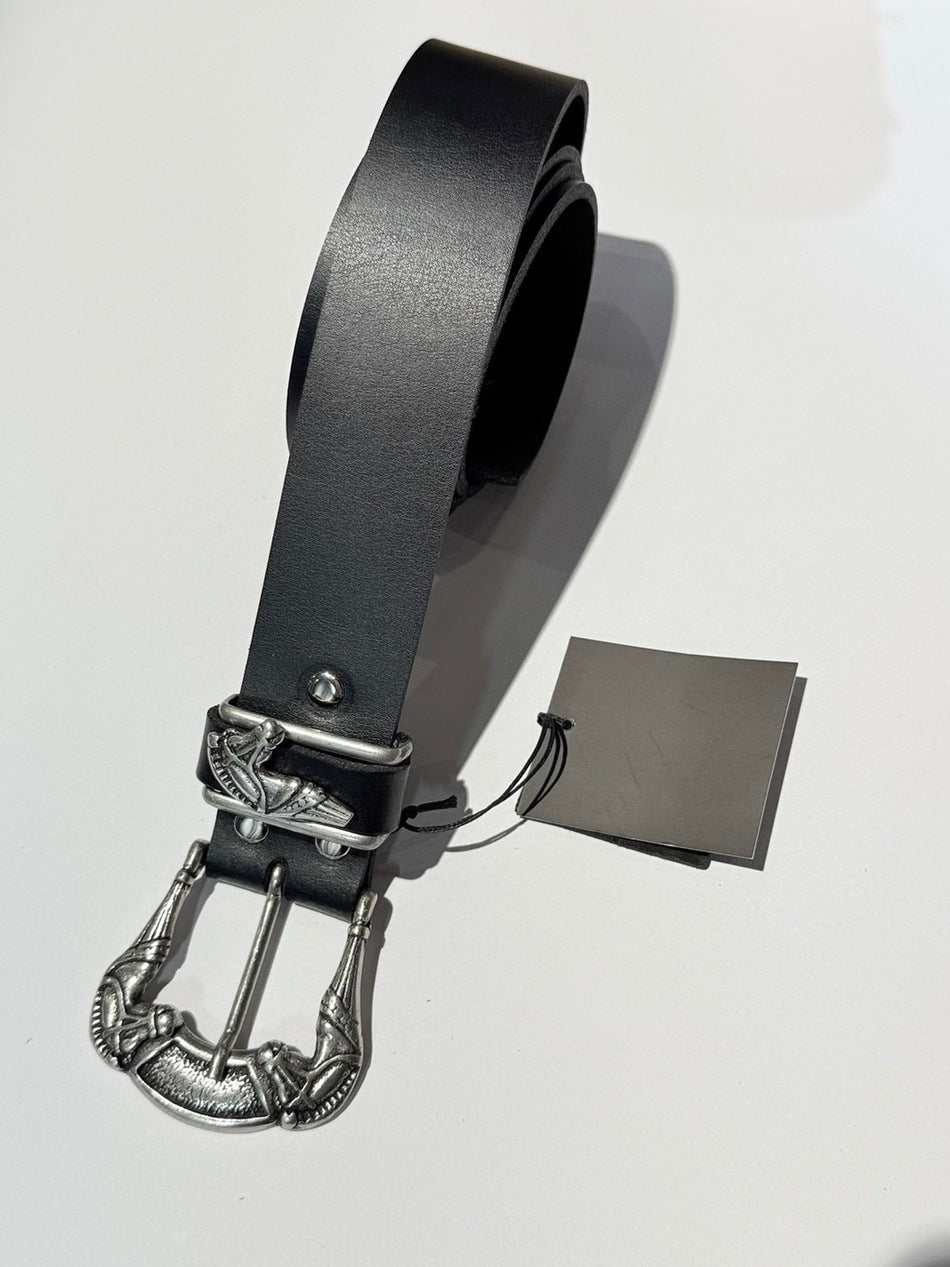 EQUINA BELT BLACK SILVER