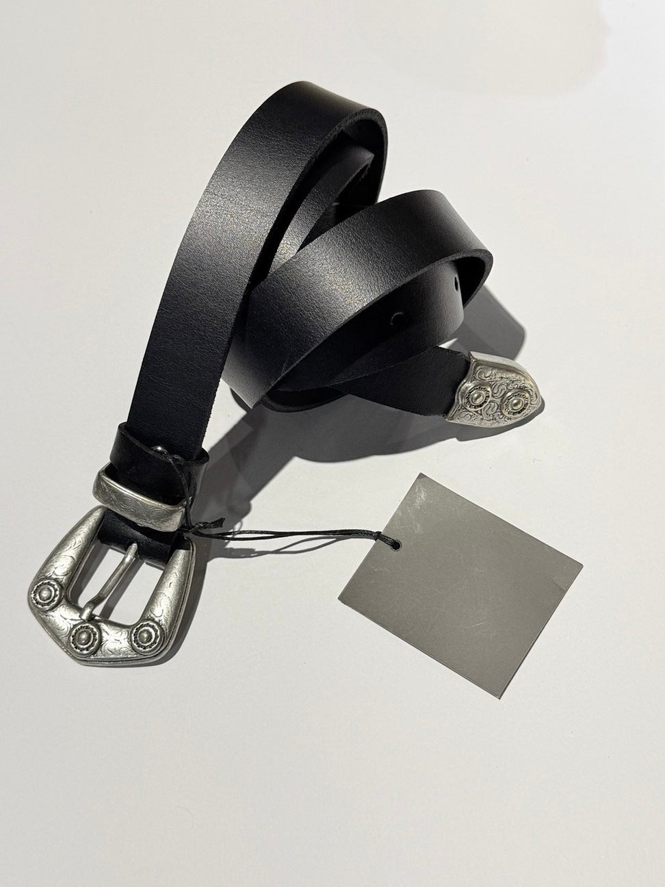 CANDIA BELT BLACK SILVER