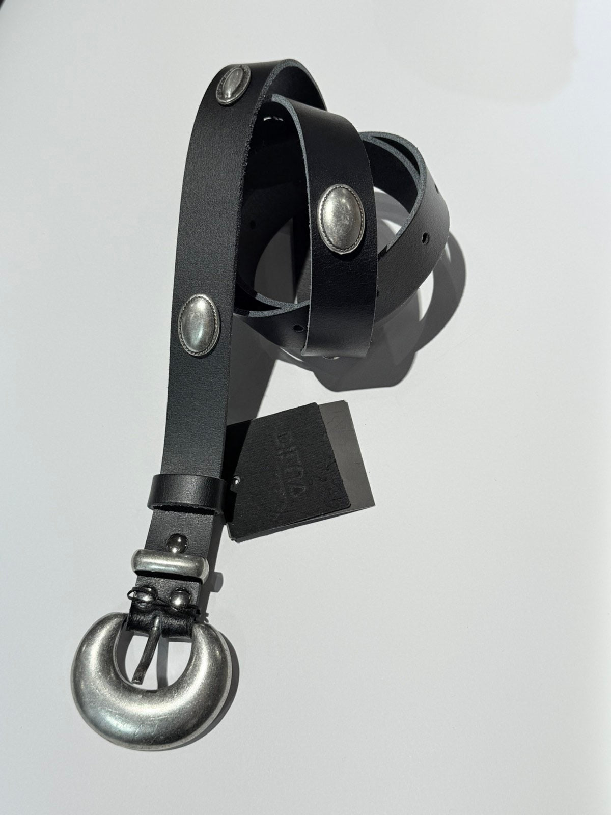 SELINI BELT BLACK SILVER