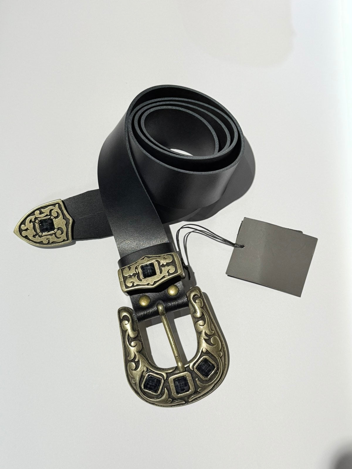 LURETTE BELT BLACK GOLD