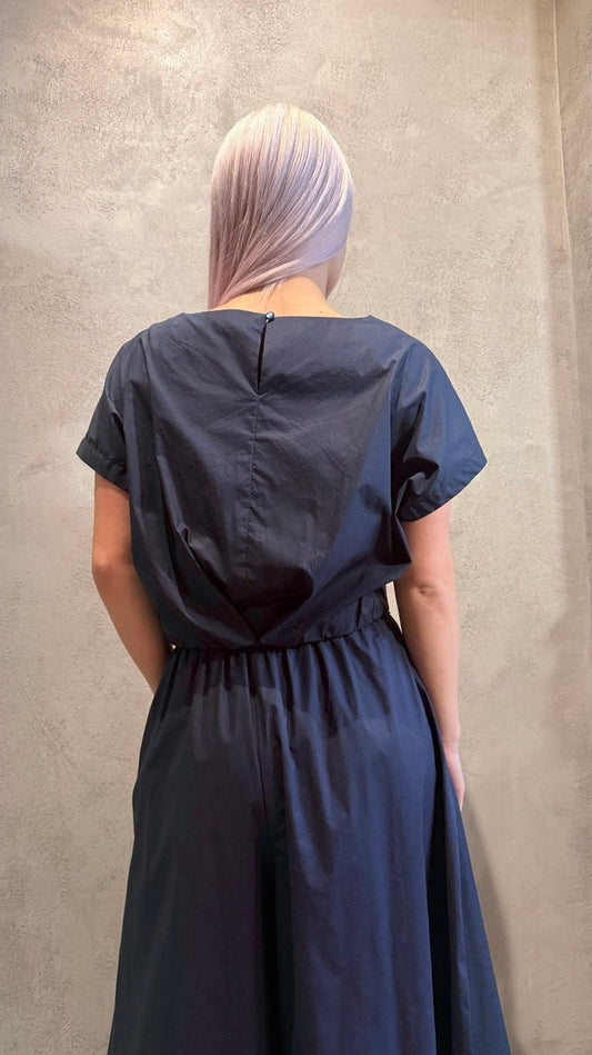 SANDRA CROP TOP DARK BLUE