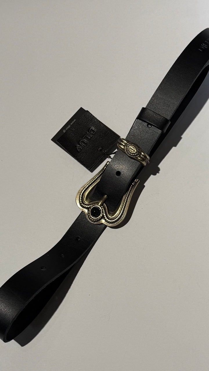 IVY BELT BLACK GOLD