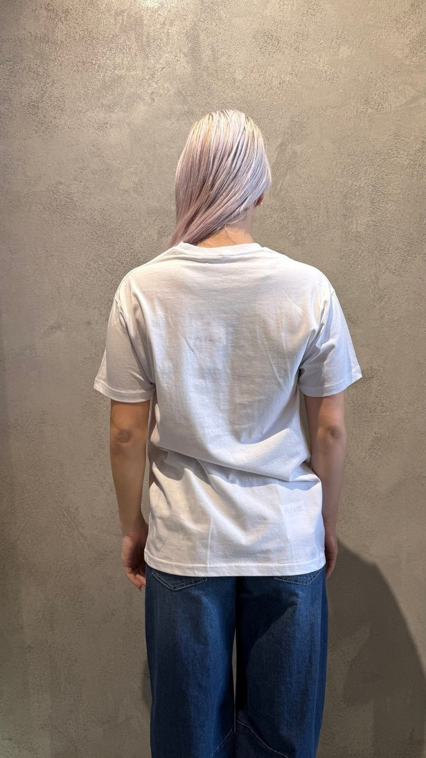 CUPID UNIVERSITY T-SHIRT WHITE - Vesta Donna