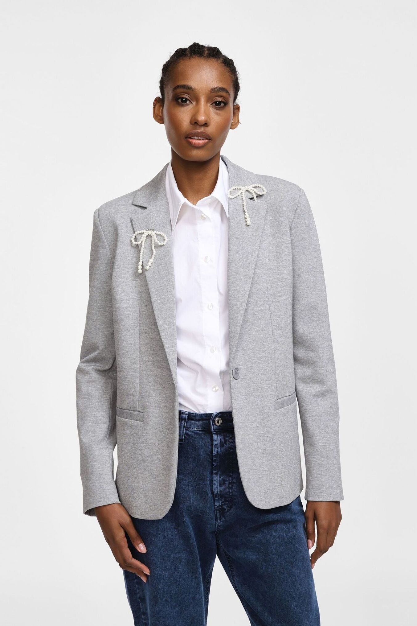 CLARA JACKET GREY - Vesta Donna