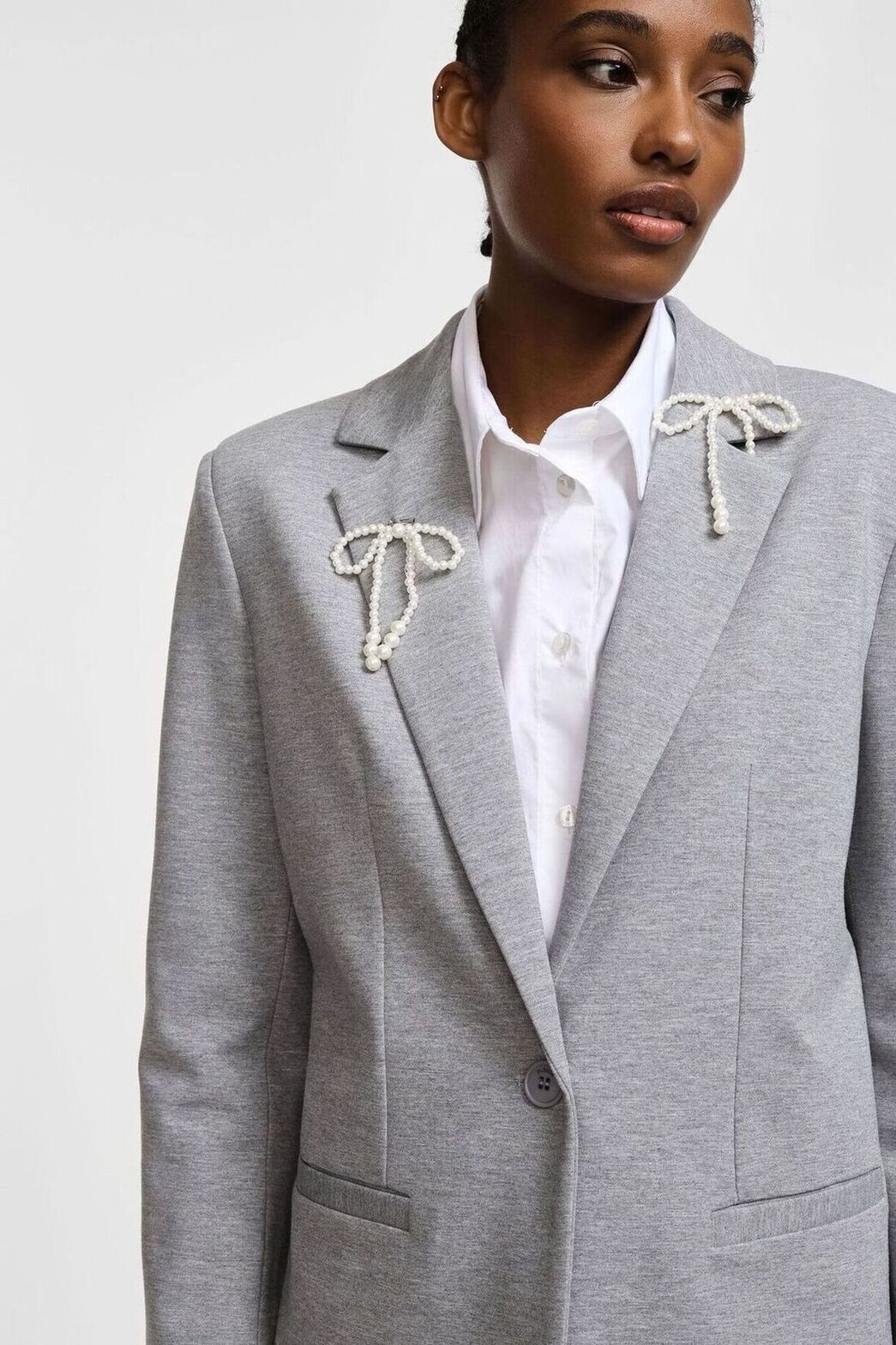 CLARA JACKET GREY - Vesta Donna