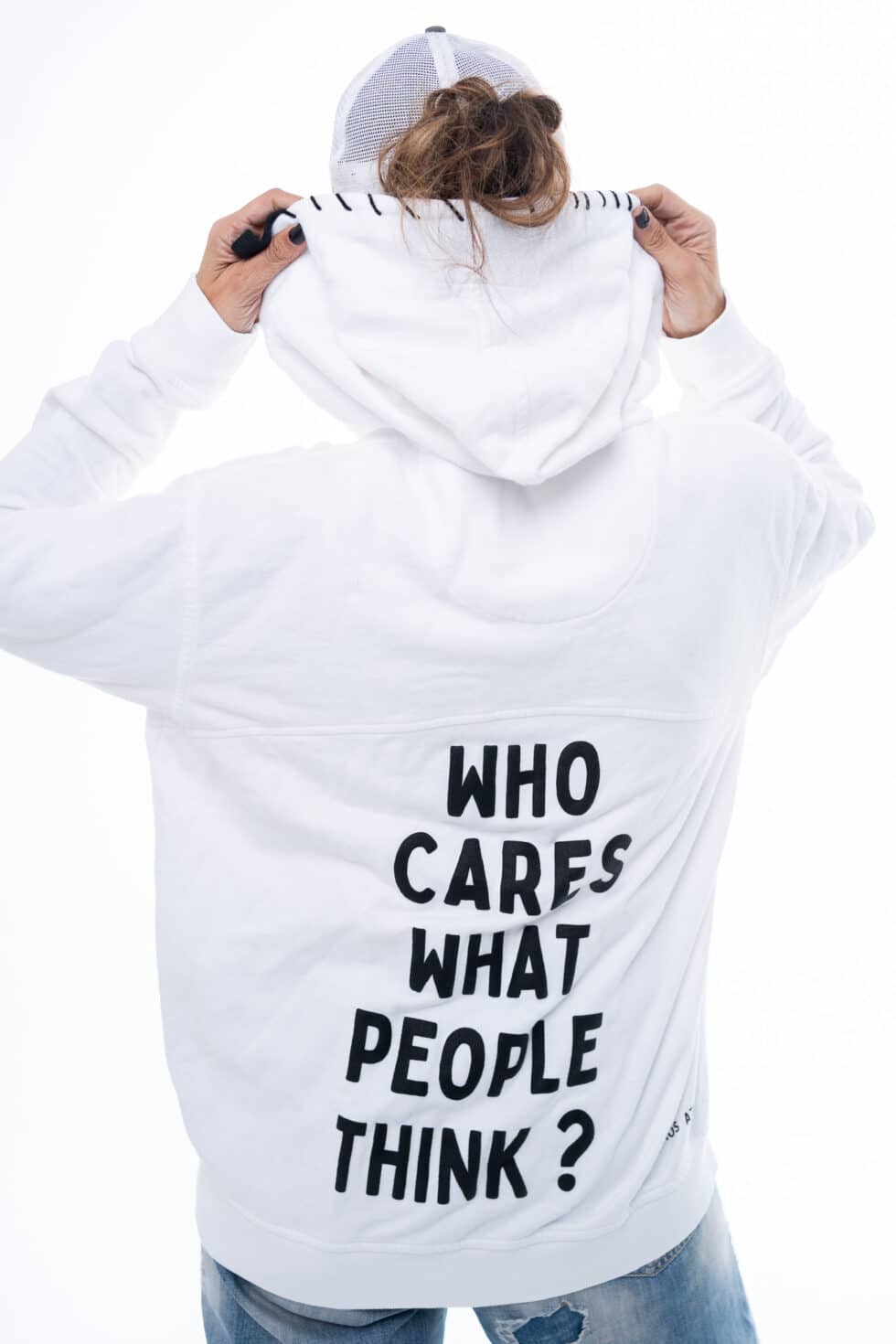 SASSY HOODY WHITE