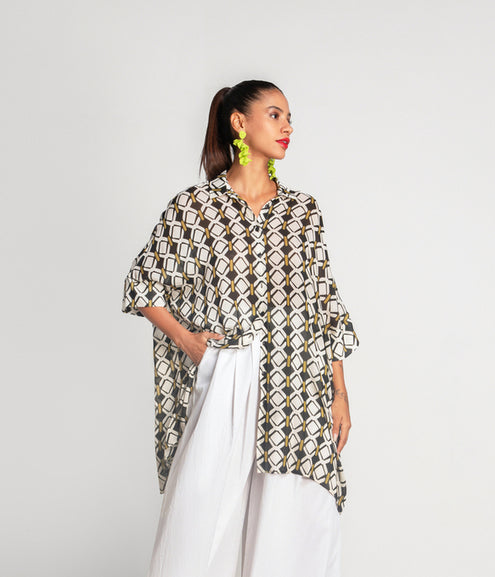 ALISHA WIDE SHIRT - Vesta Donna