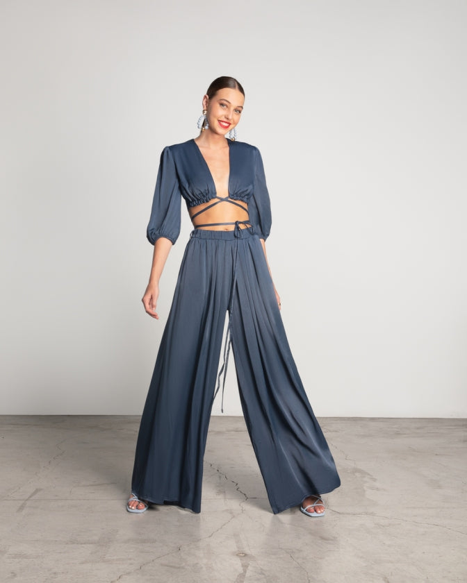 ABBY SET NAVY BLUE - Vesta Donna