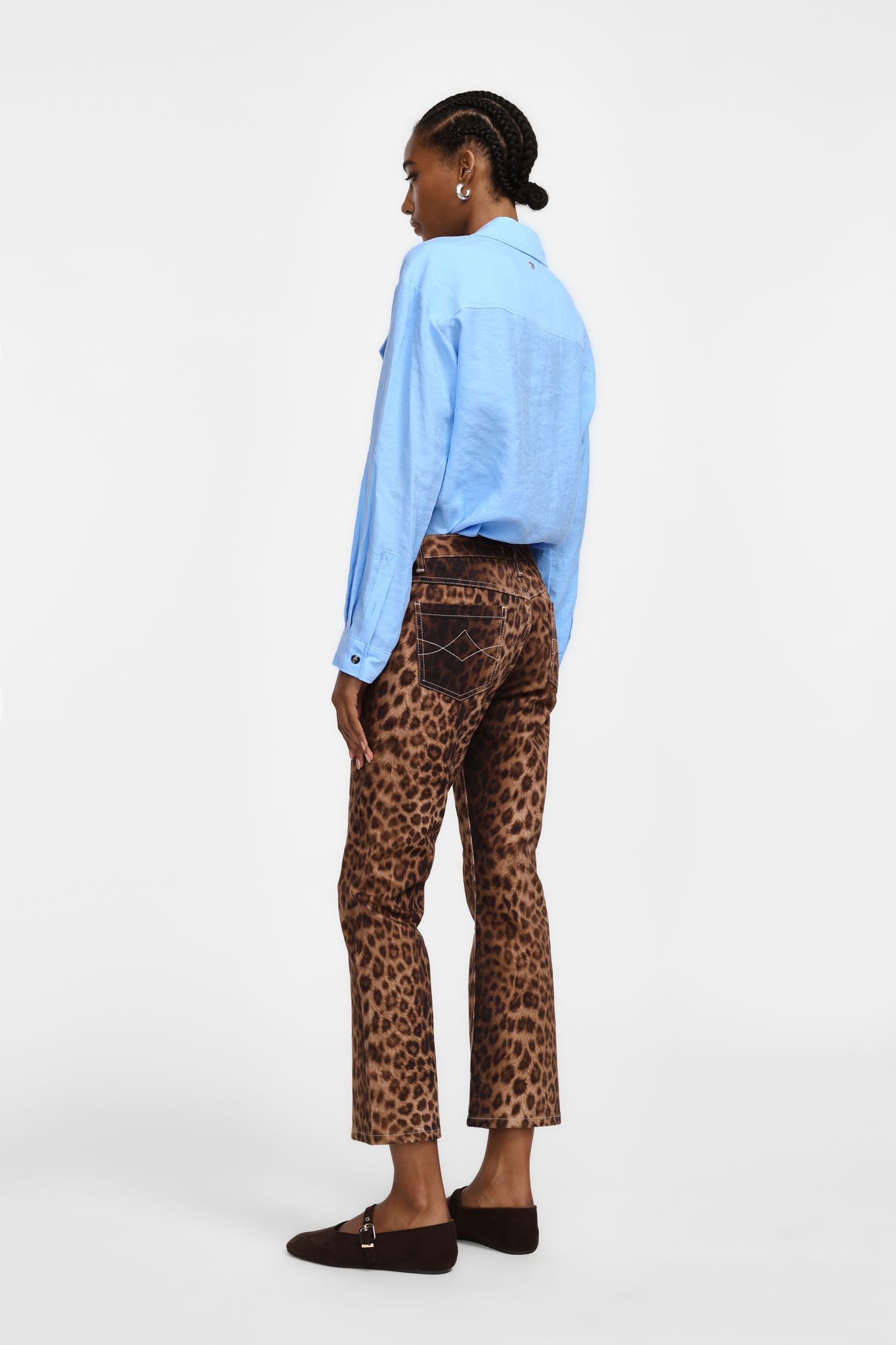 SEENA PANTS ANIMAL - Vesta Donna