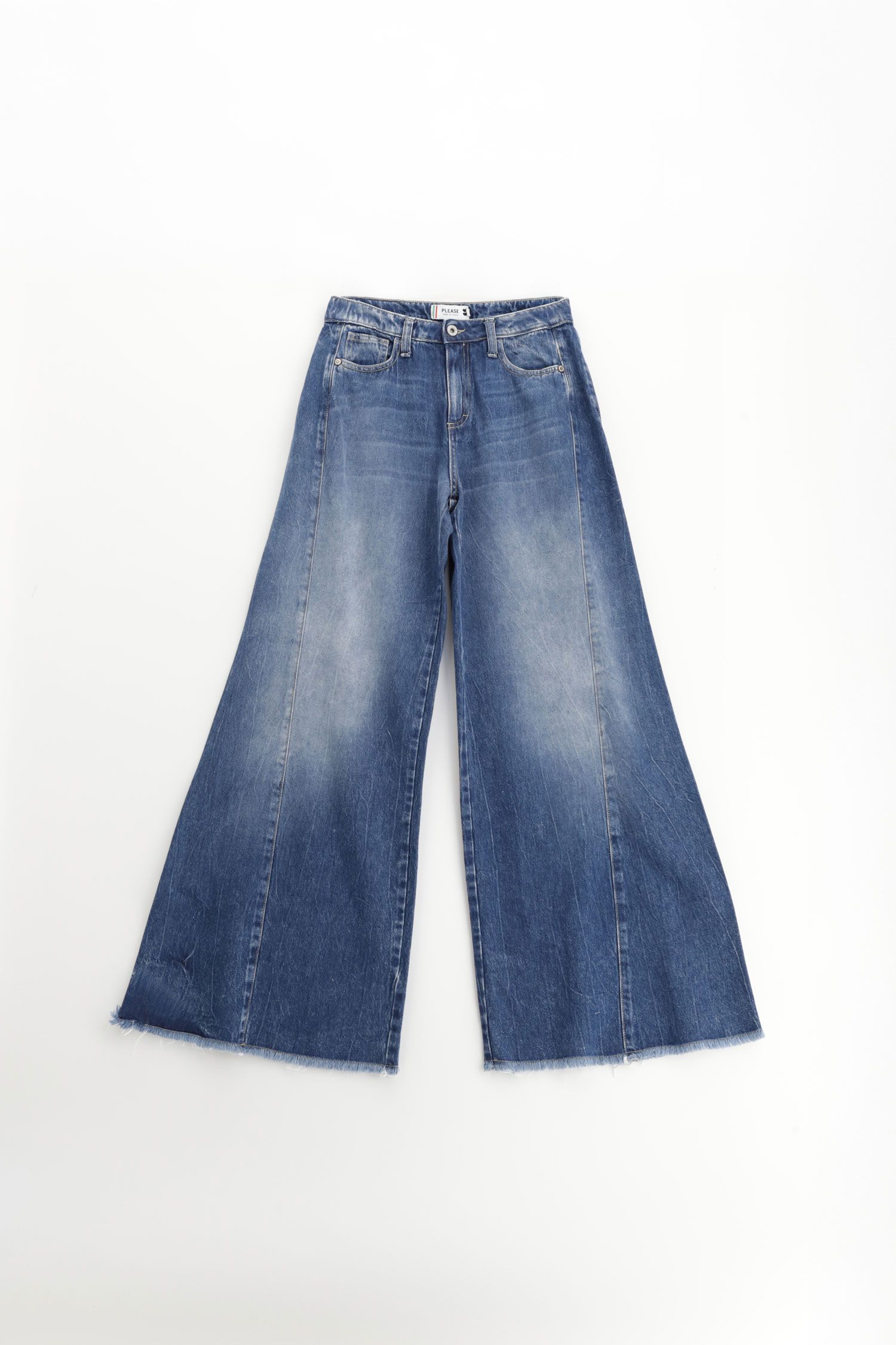 RIEL WIDE LEG JEANS - Vesta Donna