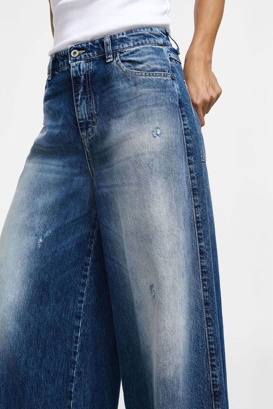 KAILI WIDE LEG JEANS - Vesta Donna