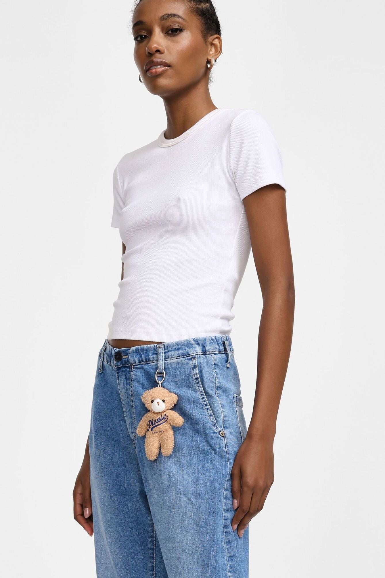 LEXI MOM FIT JEANS LIGHT BLUE - Vesta Donna