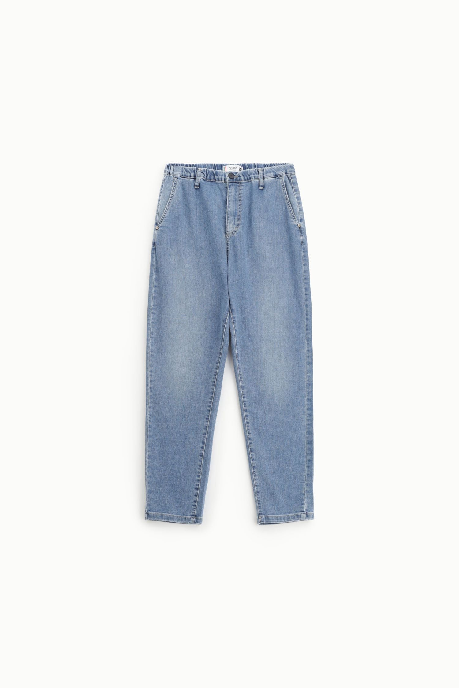 LEXI MOM FIT JEANS LIGHT BLUE - Vesta Donna