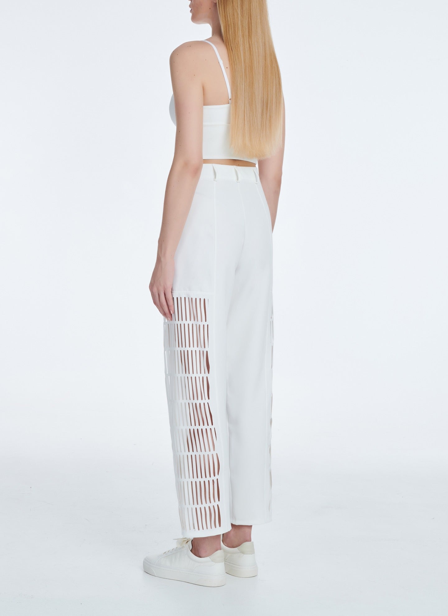 Cutcuutur MAINA PANTS WHITE - Vesta Donna