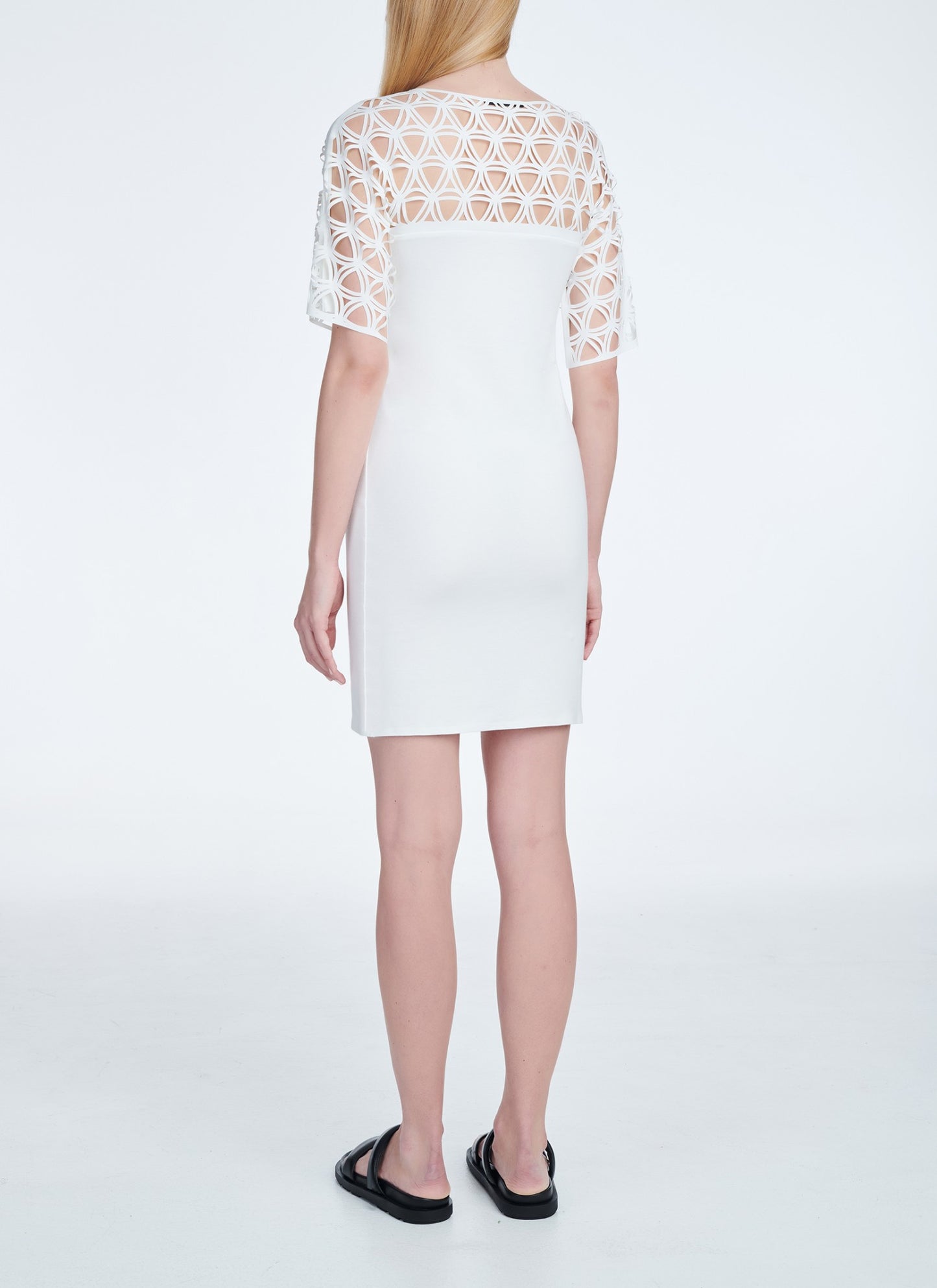 Cutcuutur QUADRATO WHITE DRESS - Vesta Donna