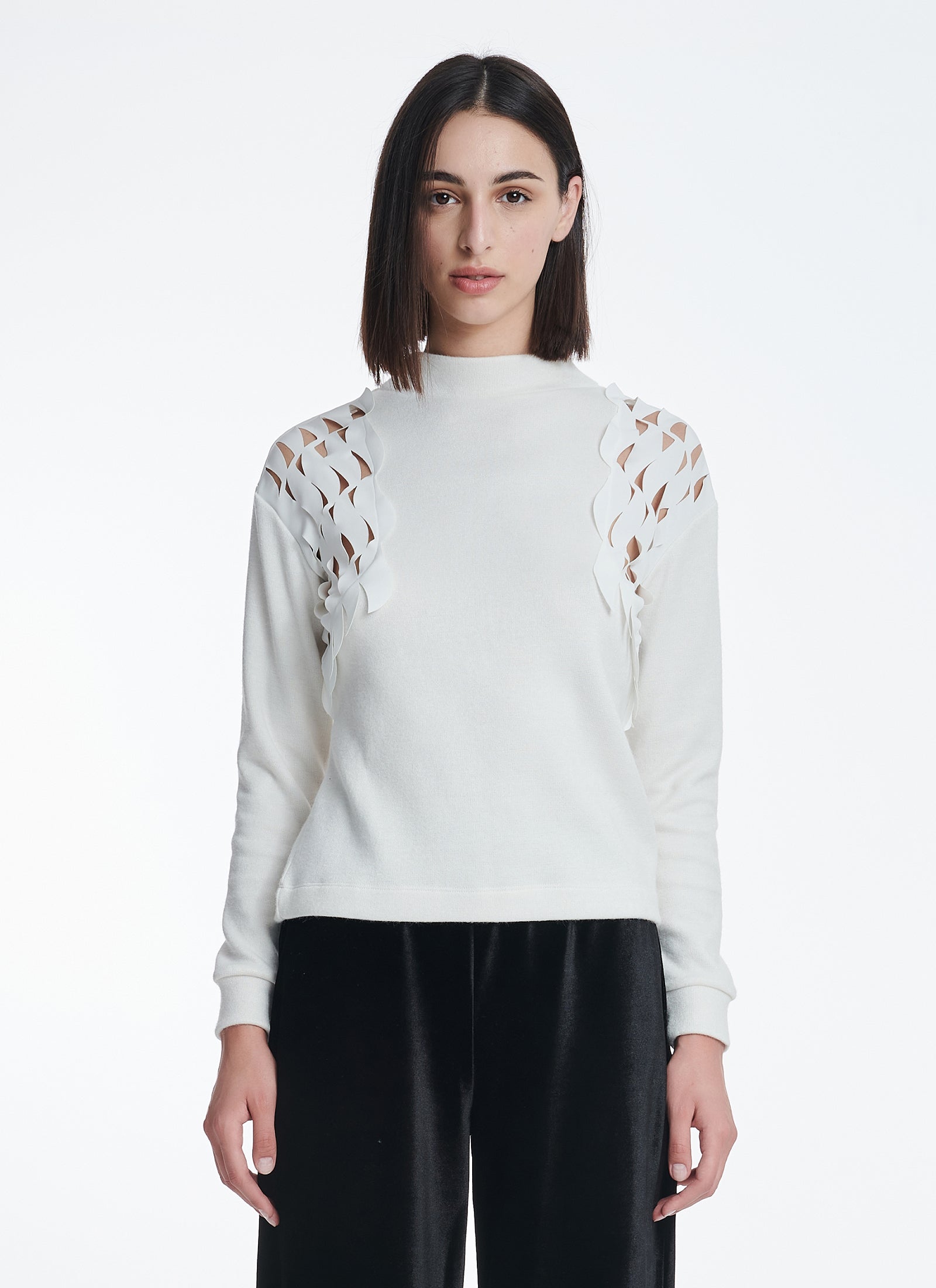 Cutcuutur PEONIA WHITE BLOUSE - Vesta Donna