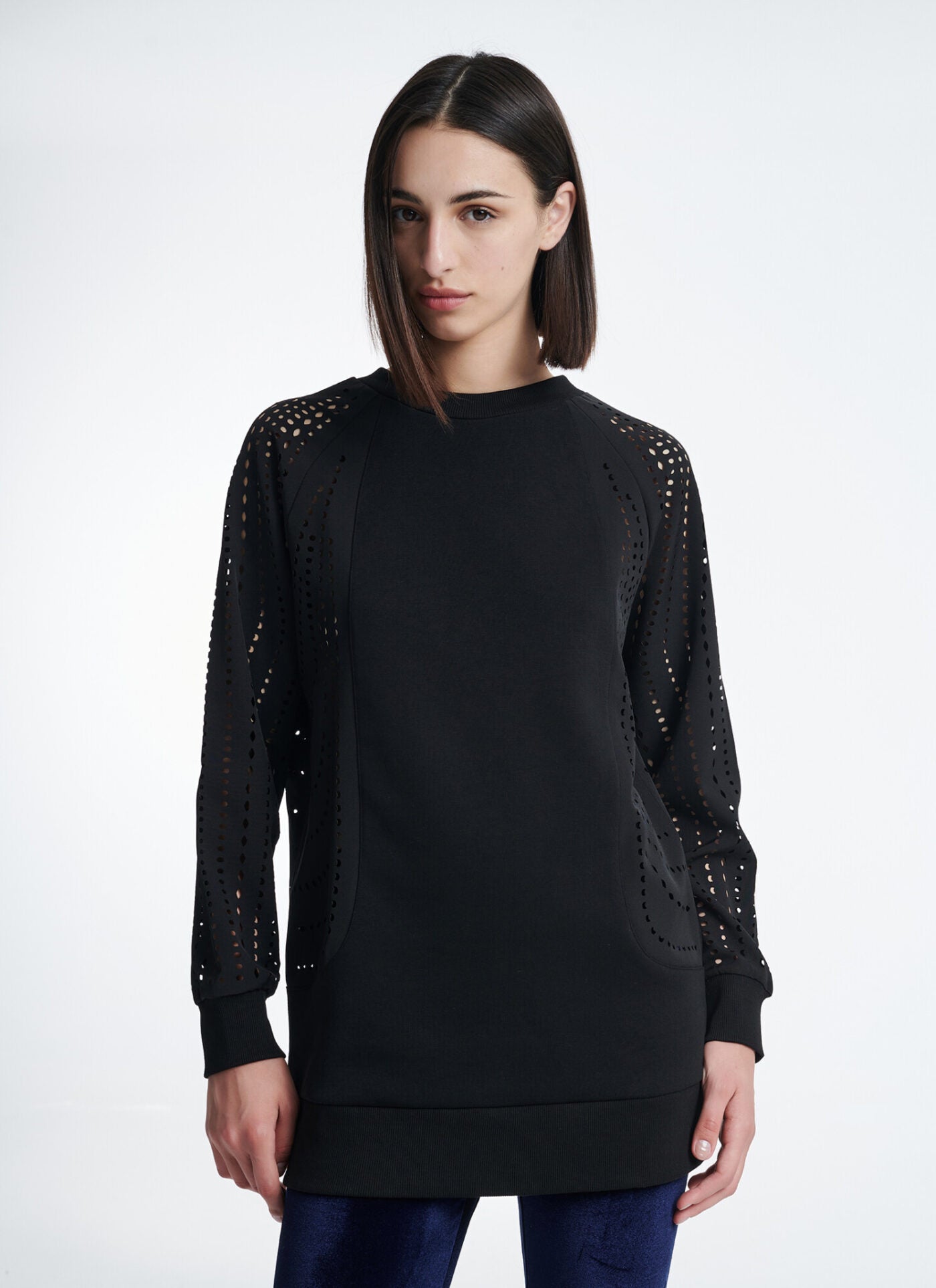 Cutcuutur BRONX BLACK SWEATSHIRT - Vesta Donna