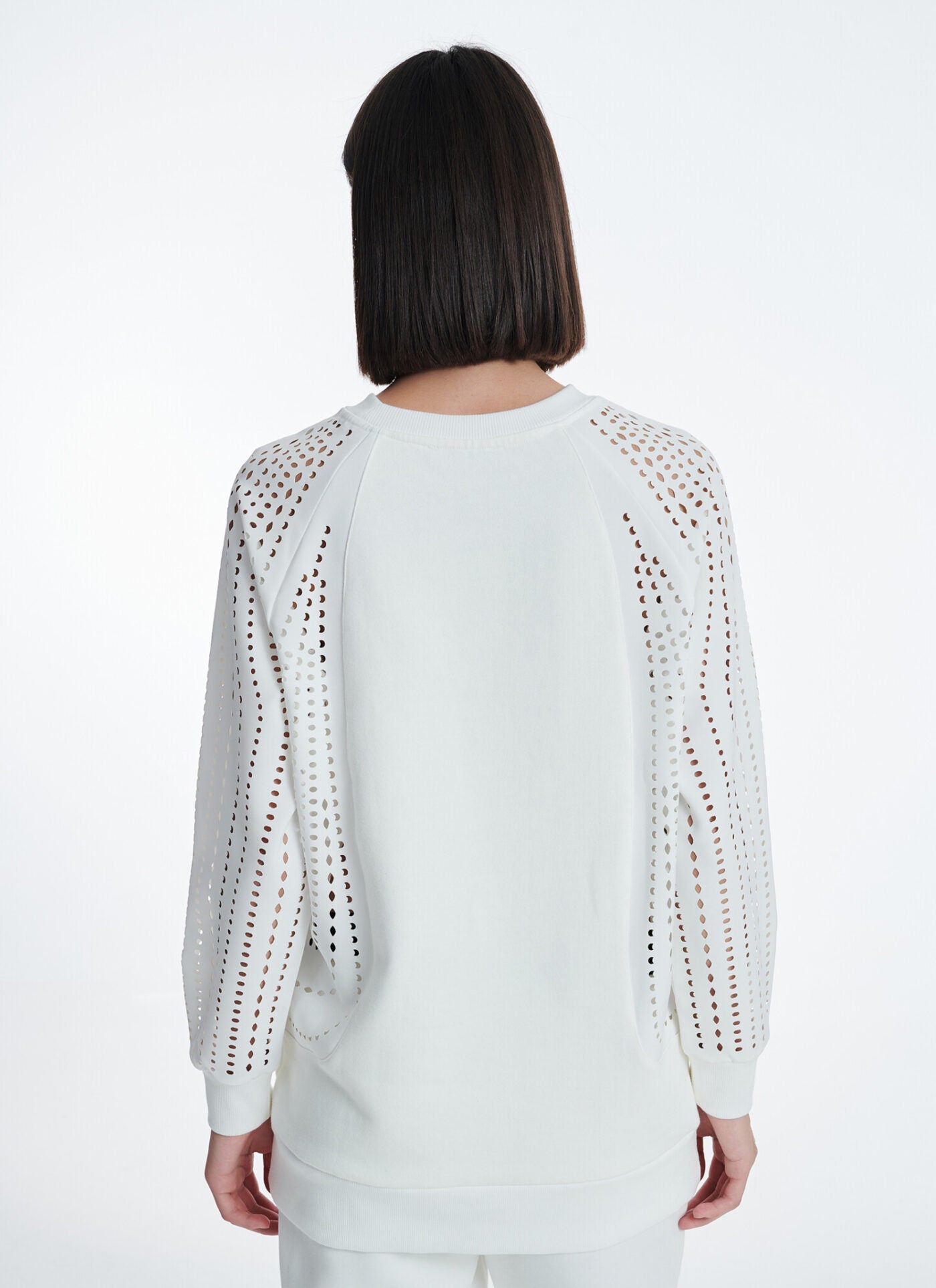 Cutcuutur BRONX WHITE SWEATSHIRT - Vesta Donna