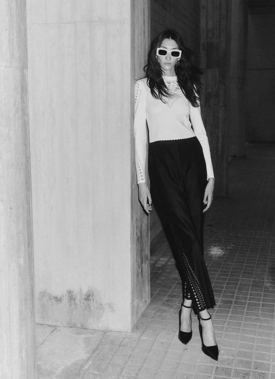 Cutcuutur MARIANNE TOP WHITE - Vesta Donna