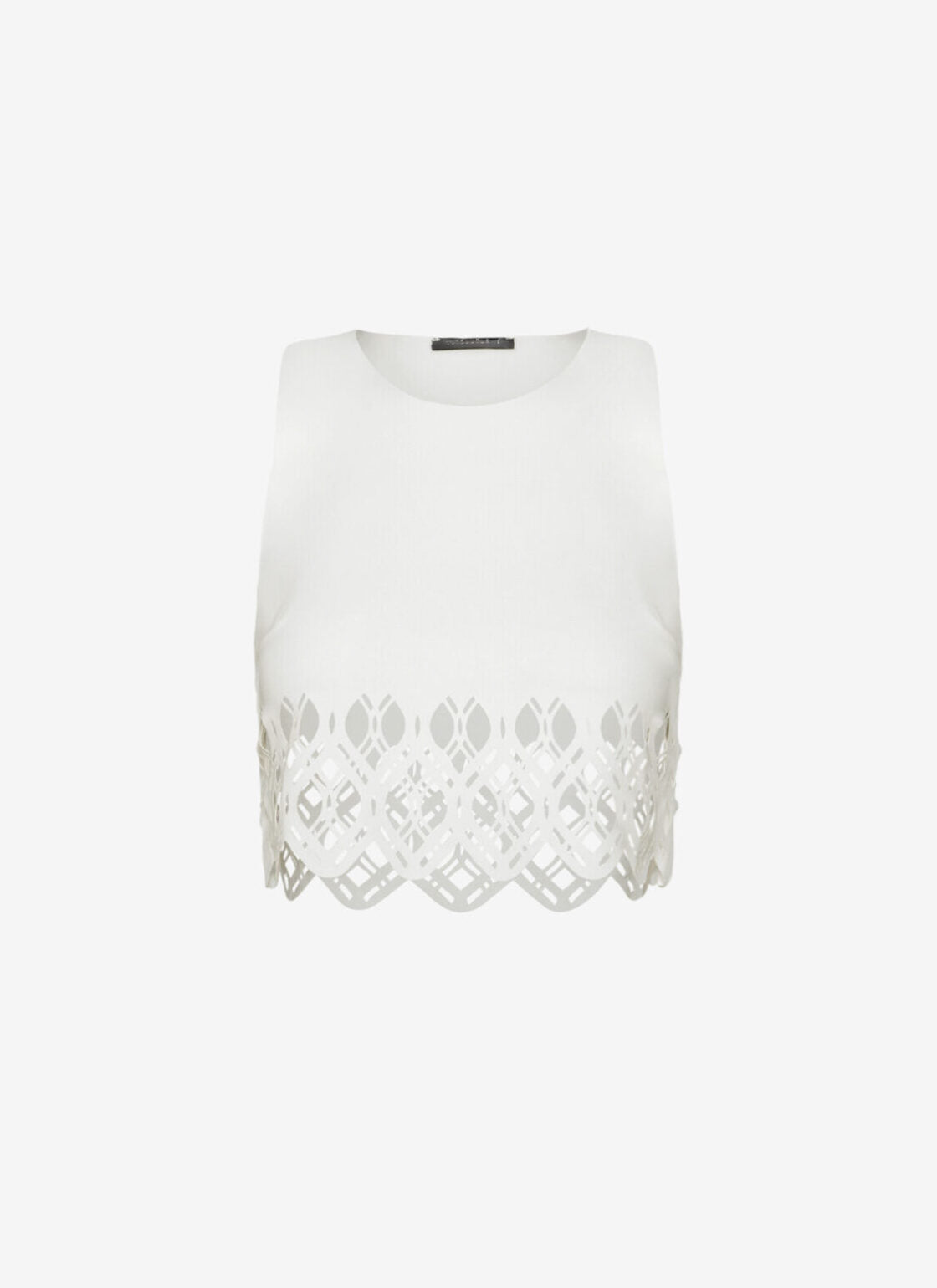 FIONA CROP TOP WHITE - Vesta Donna