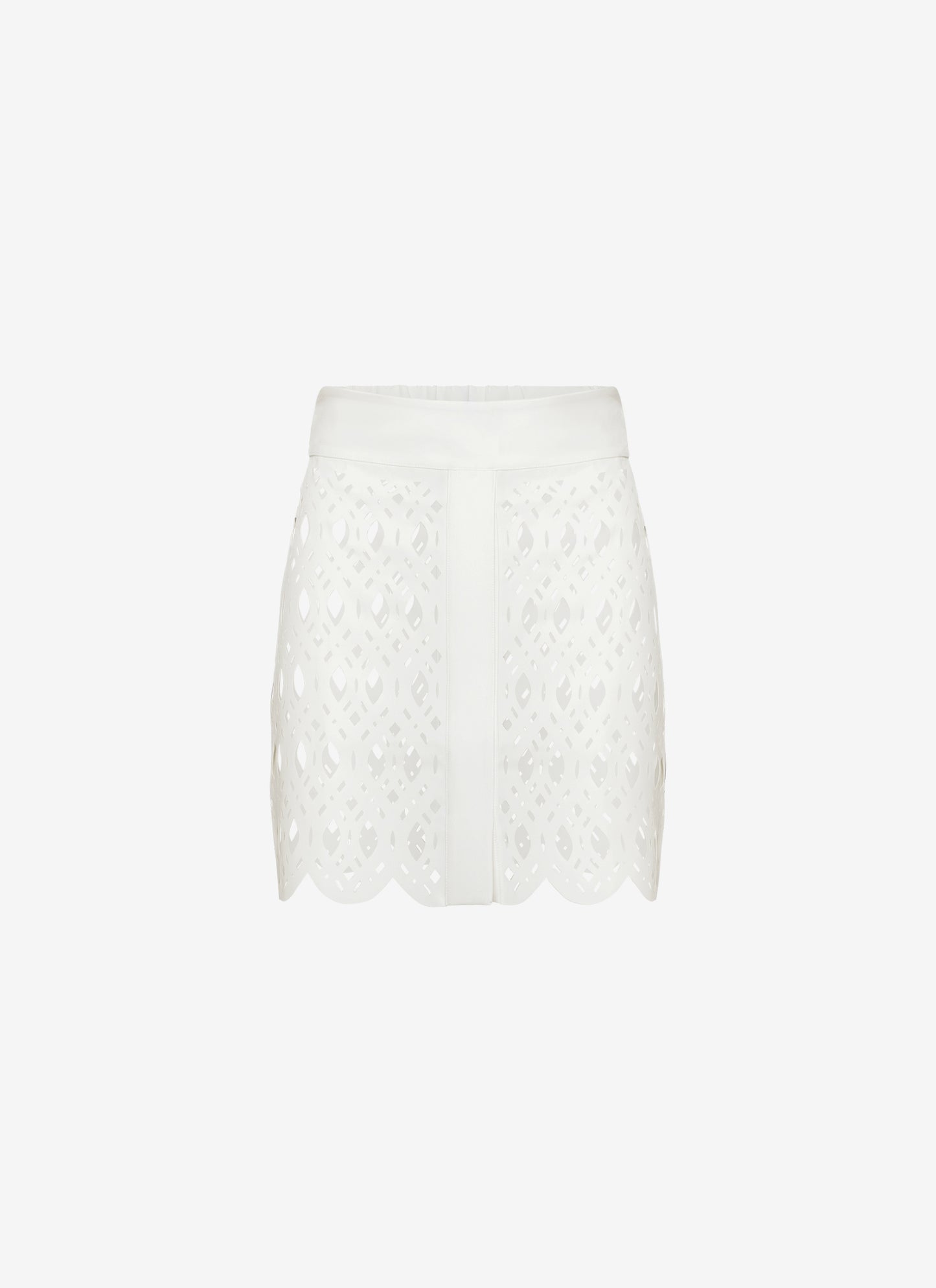 SHANNON MINI SKIRT WHITE - Vesta Donna