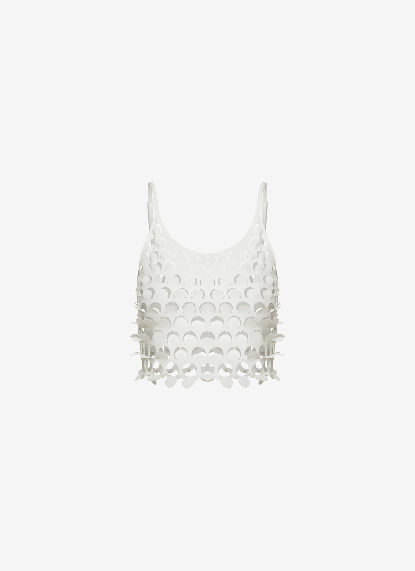 KAMI CROP TOP WHITE - Vesta Donna