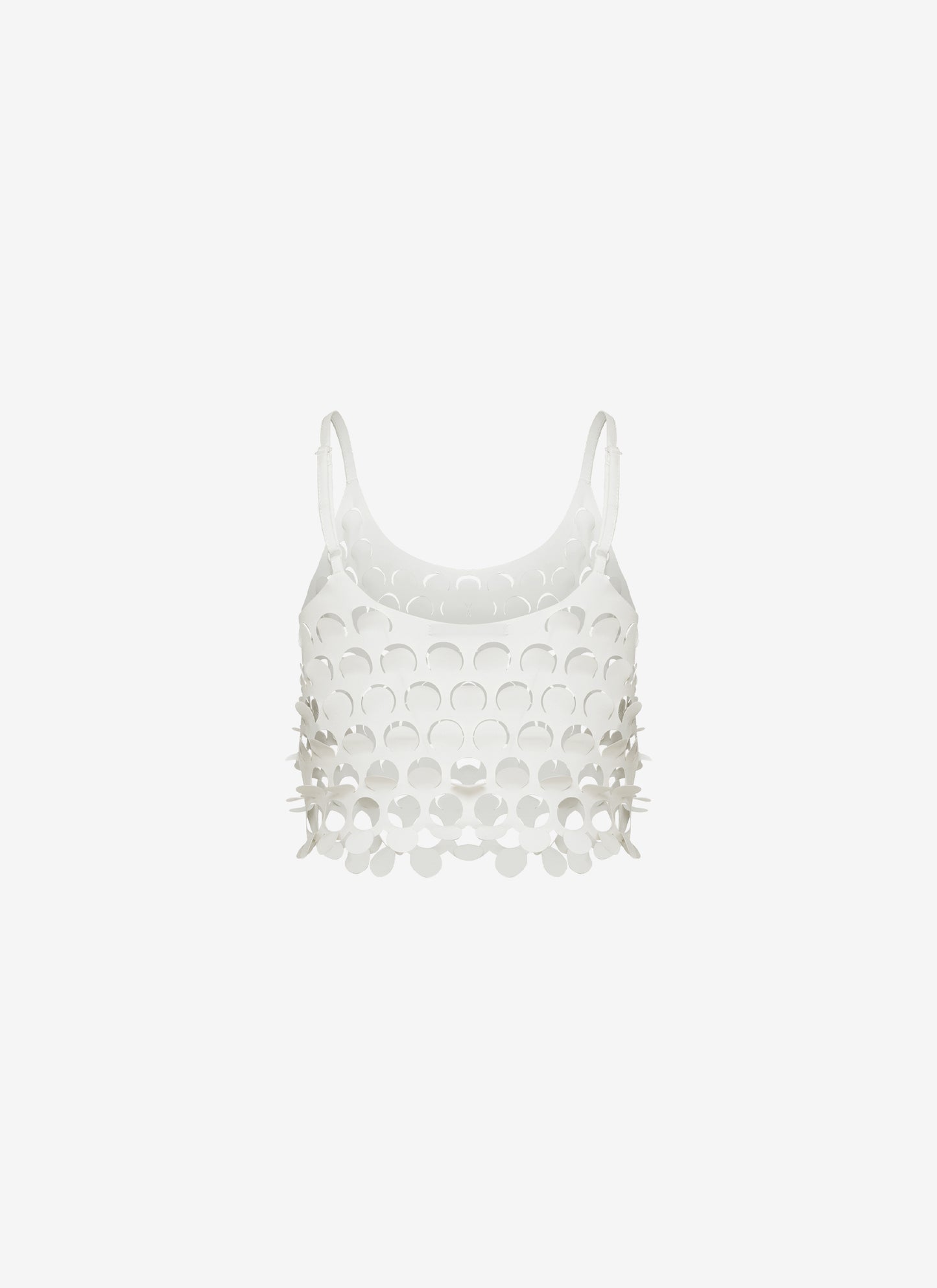 KAMI CROP TOP WHITE - Vesta Donna