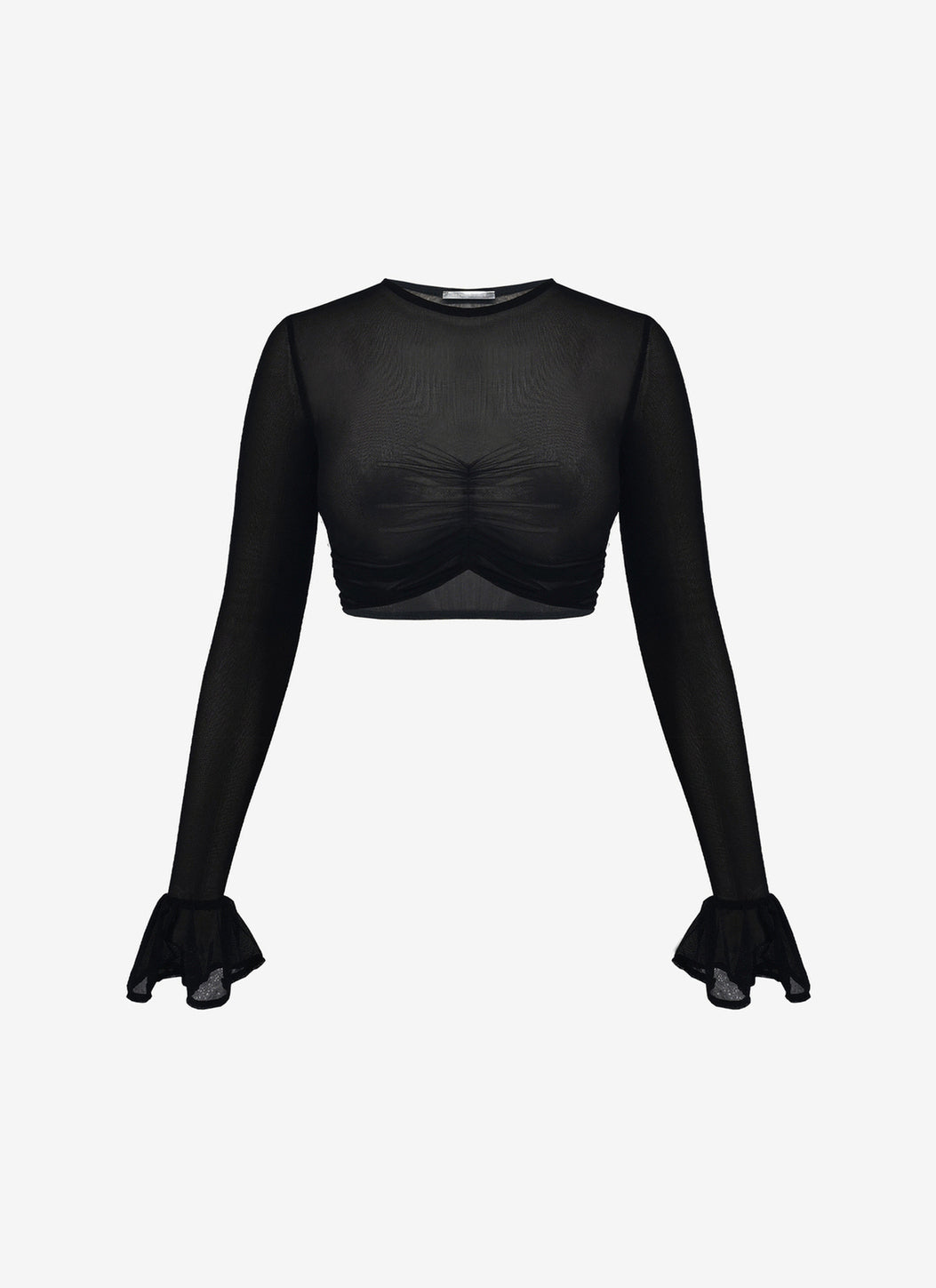 TYLER MESH TOP BLACK