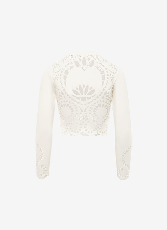 CLARA TOP WHITE - Vesta Donna
