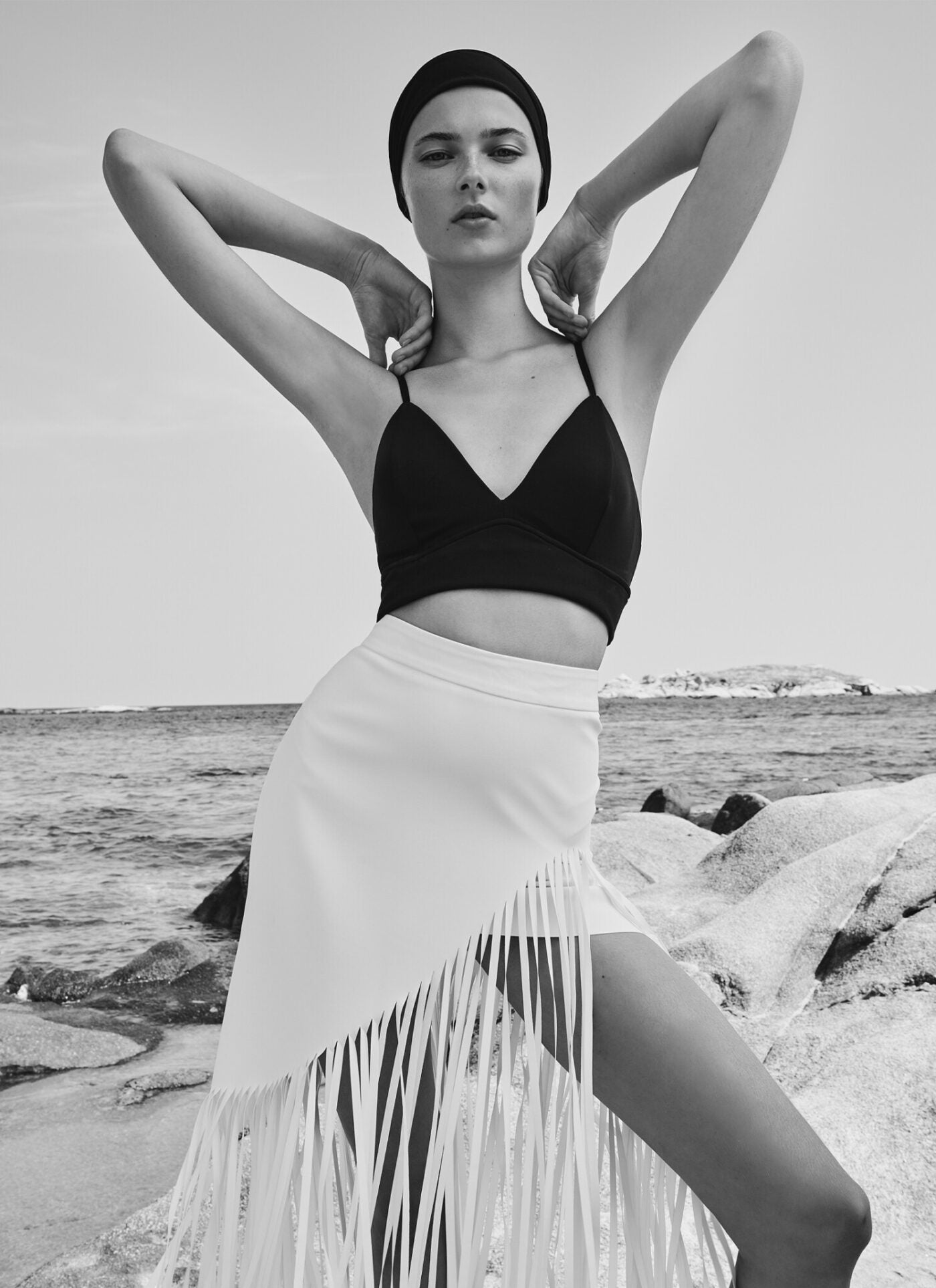 MICHEL TOP BLACK - Vesta Donna