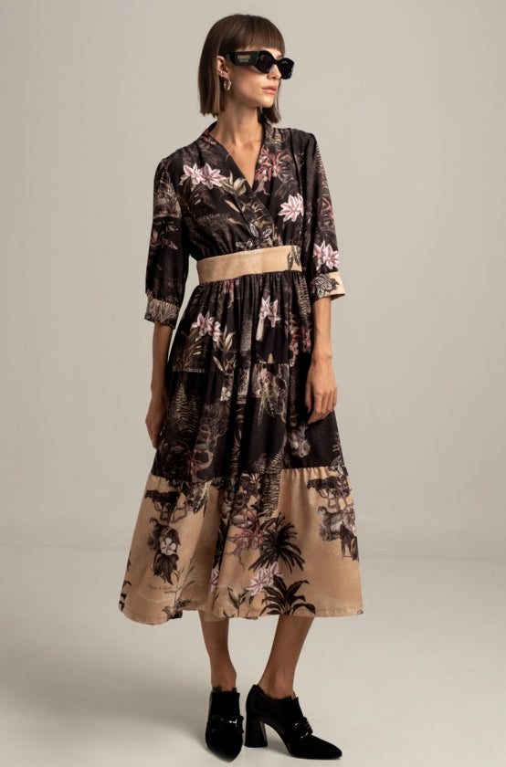 Peace & Chaos RELIC LONG  DRESS - Vesta Donna