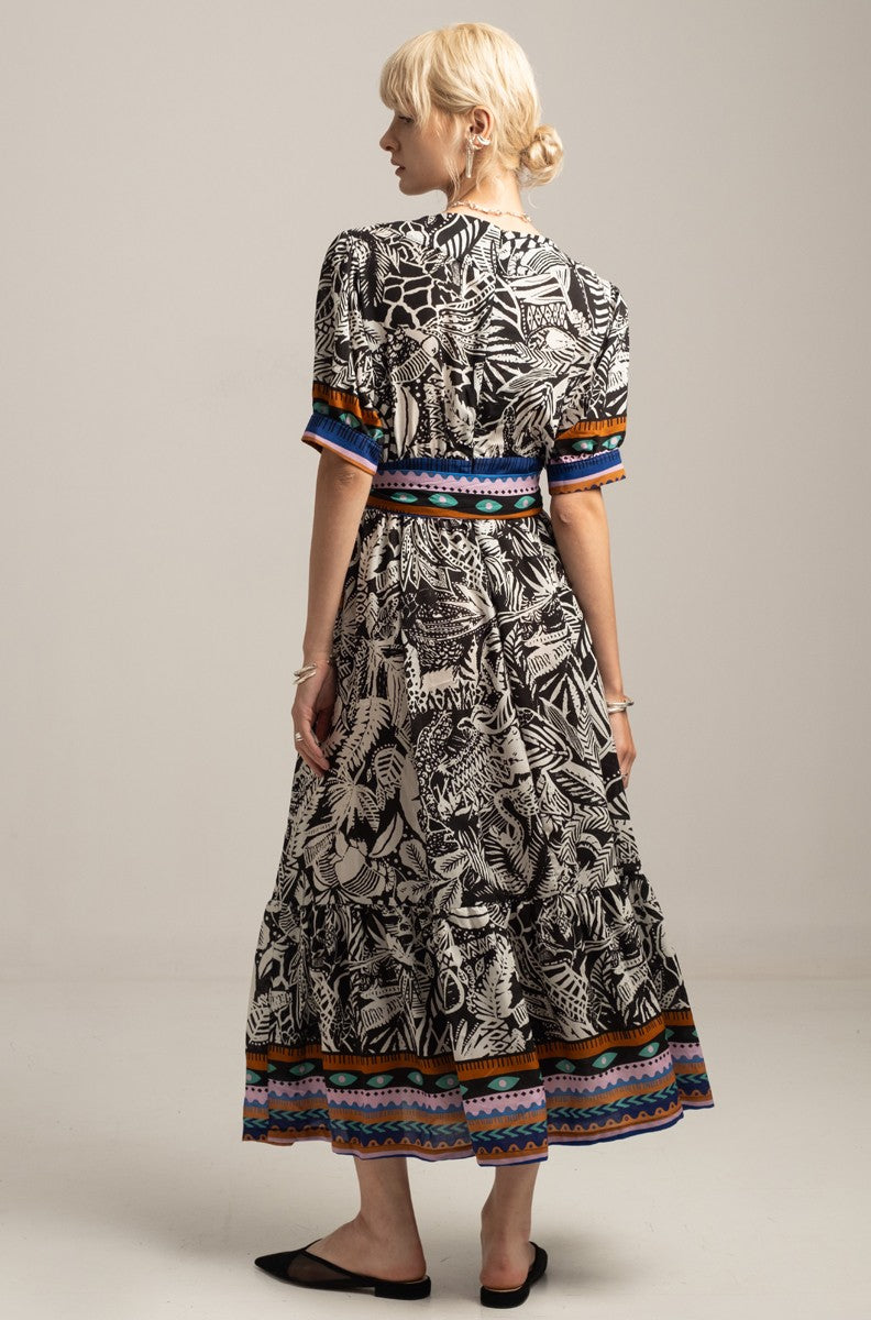 Peace & Chaos FLORA LONG DRESS - Vesta Donna