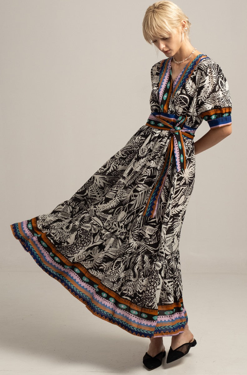 Peace & Chaos FLORA LONG DRESS - Vesta Donna