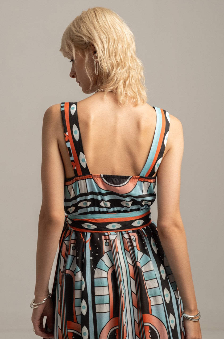 Peace & Chaos SYMMETRY LONG DRESS - Vesta Donna