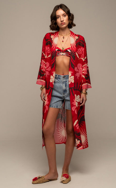 PASSIONFLOWER KIMONO